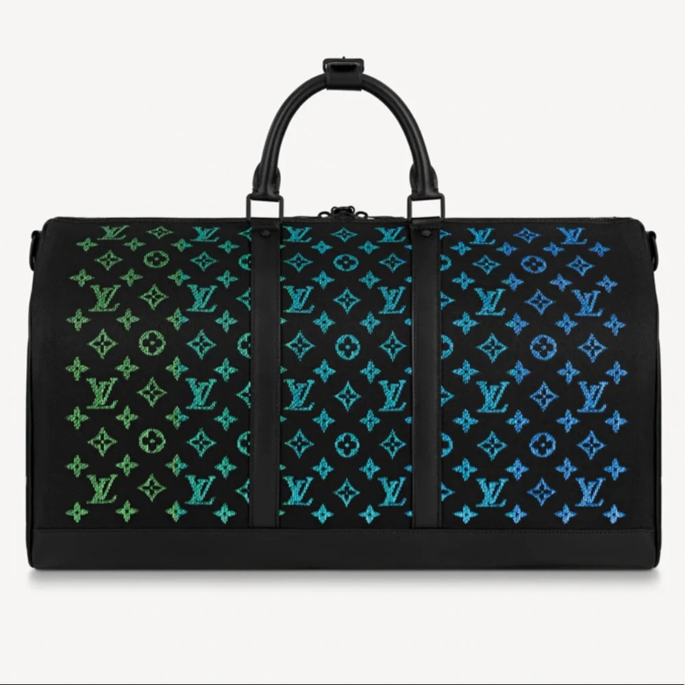 Louis Vuitton LED Light Up Lightning Fiber Optic Monogram Keepall - Virgil Abloh